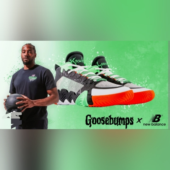 New Balance Kawhi 2 Goosebumps Leonard Black Green Orange Sneakers 13.5 Mens - Picture 10 of 16